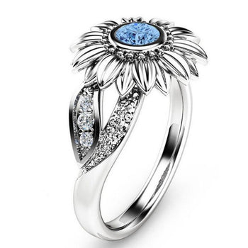 Sunshine Sunflower Ring